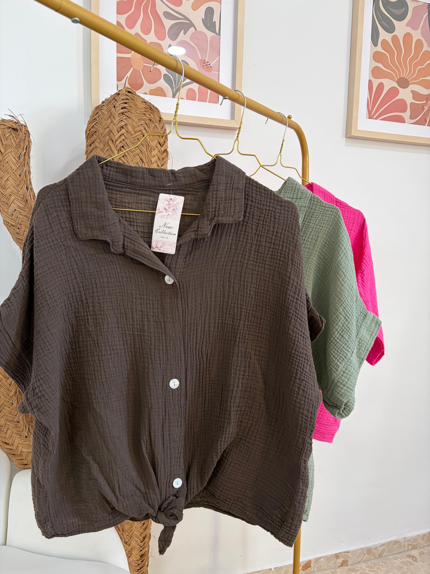 CAMISA DE BAMBULA (+COLORES)