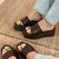 SANDALIAS DEDO MARRON