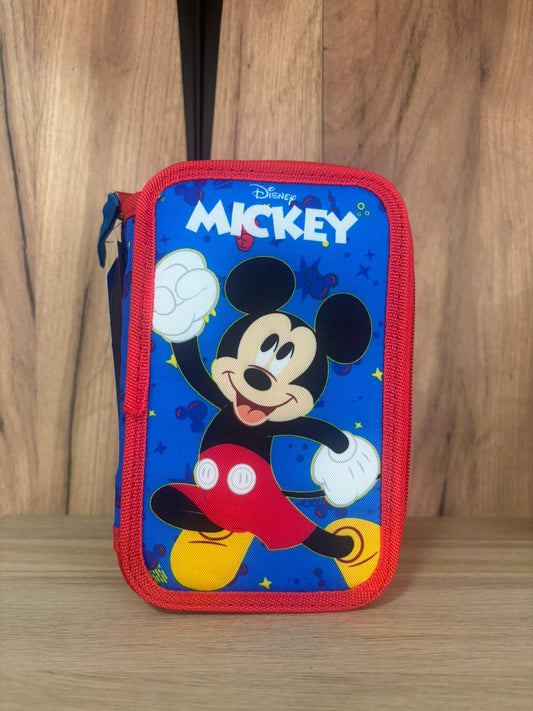 ESTUCHE COLORES MICKEY ROJO